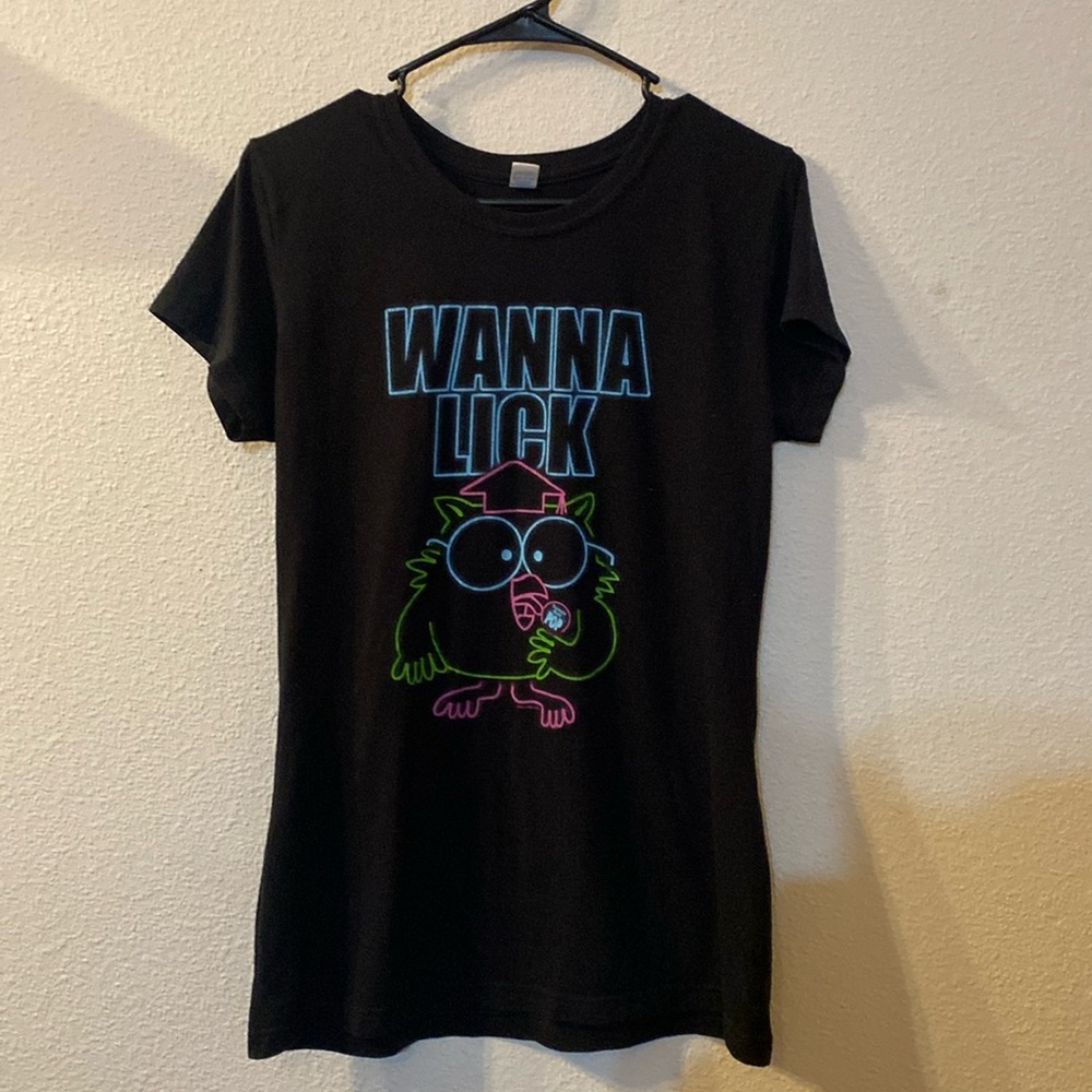 Vintage Toosie Pop owl wanna lick tee size XXL fits more like a medium